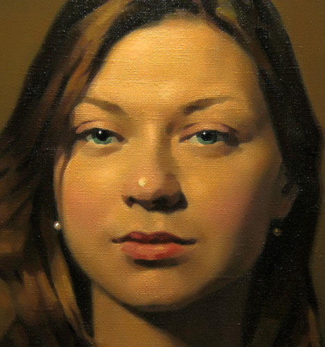  Portrait of a Woman. Detail.