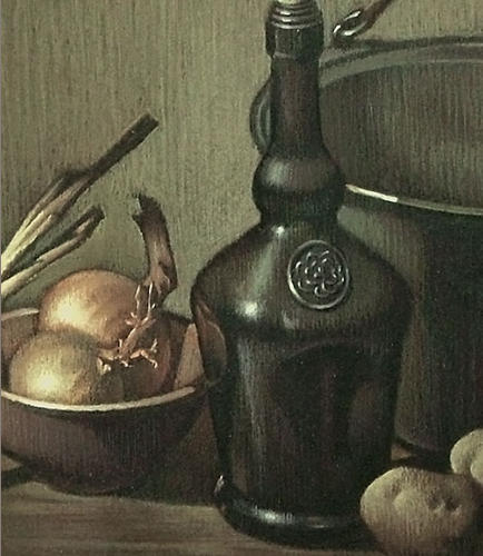  Still Life with Onions. Detail.