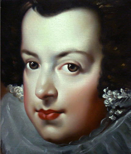 Copy of Velazquez. (Queen Isabel).