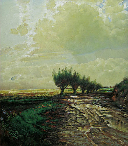 Copy of Alexei Savrasov. (Country Road).